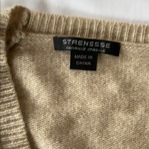 Light brown/cream cashmere cardigan